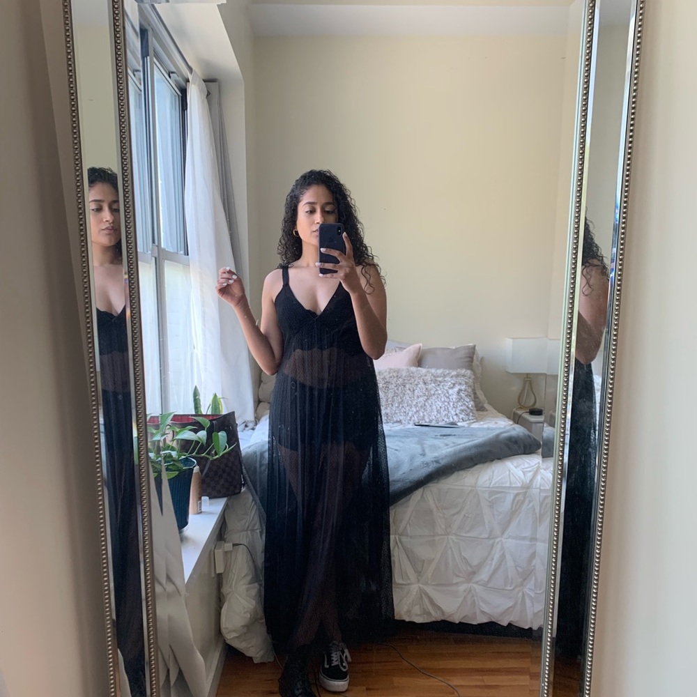 Zara See Through Dress